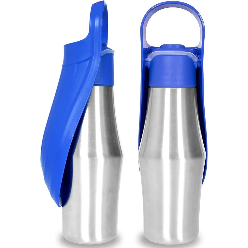 Dog Stainless Steel Water Bottle