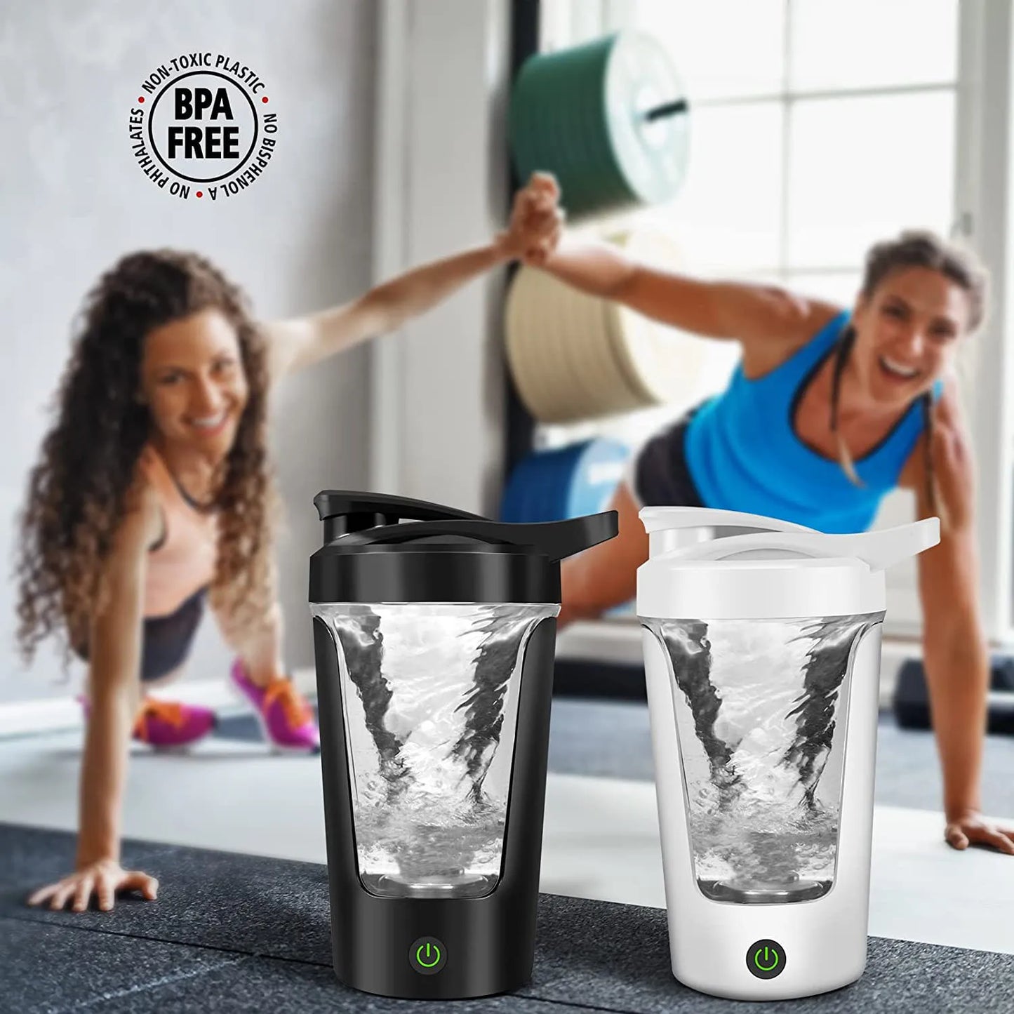 350ml Electric Protein Powder Shaker Bottle