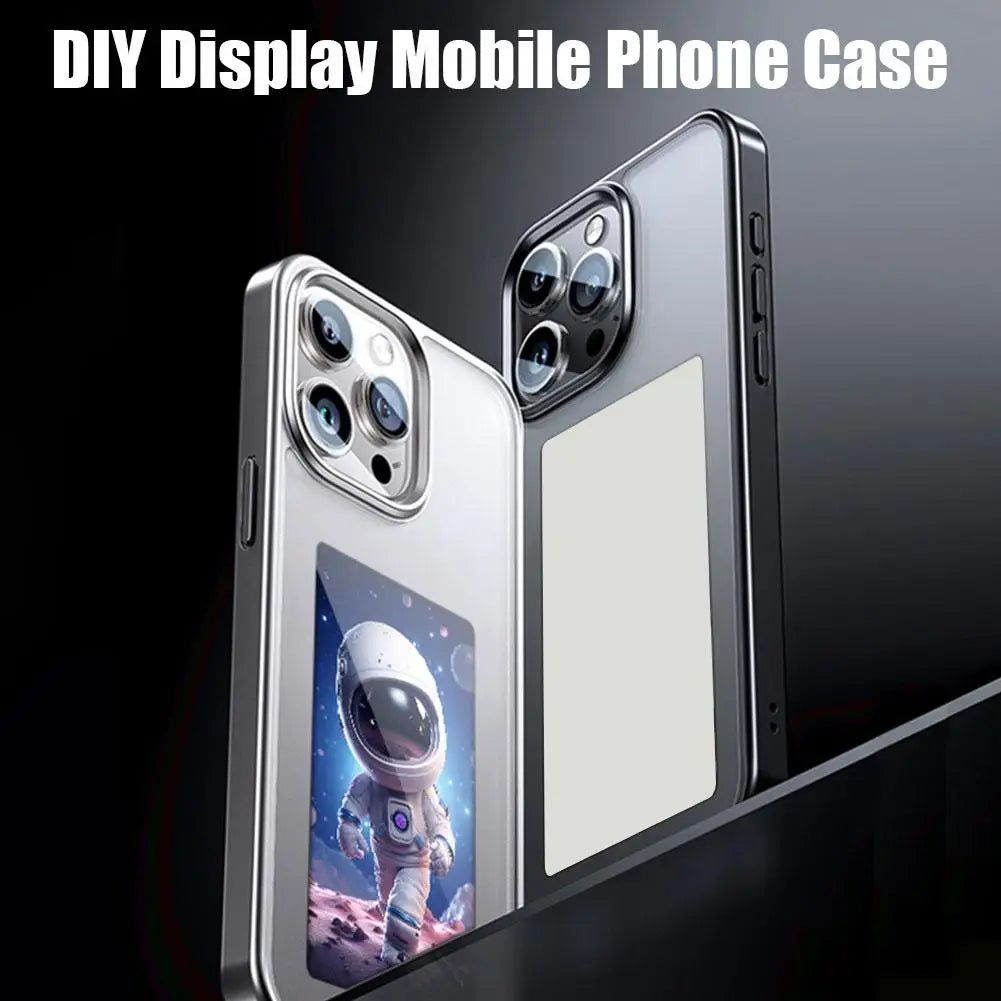 DIY Display Ink Screen Mobile Phone Case