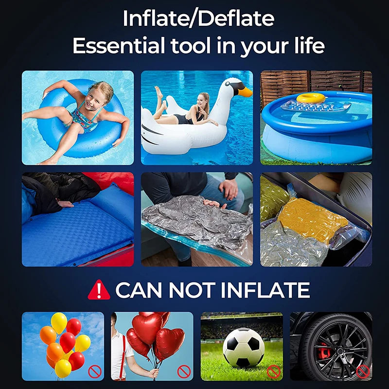 5200mAh Portable Electric Air Pump