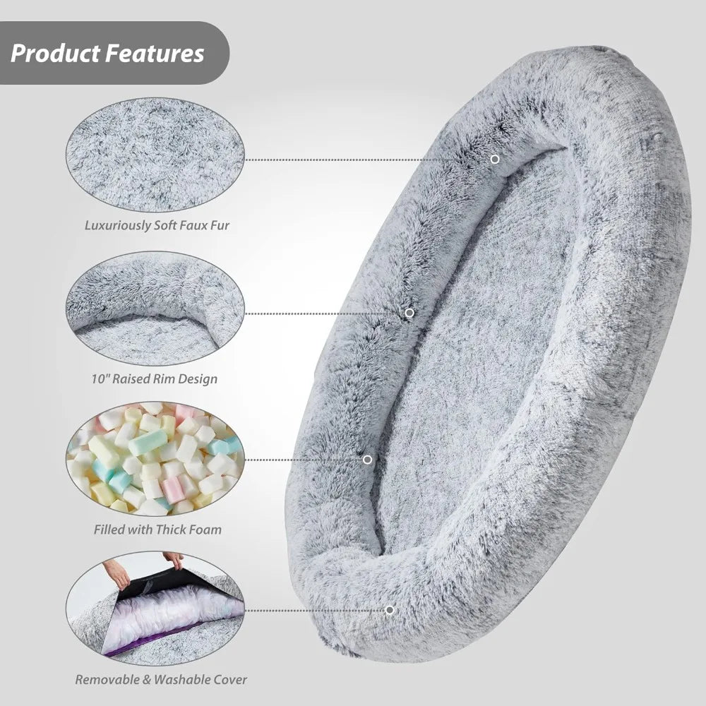 Large Human Dog Bed