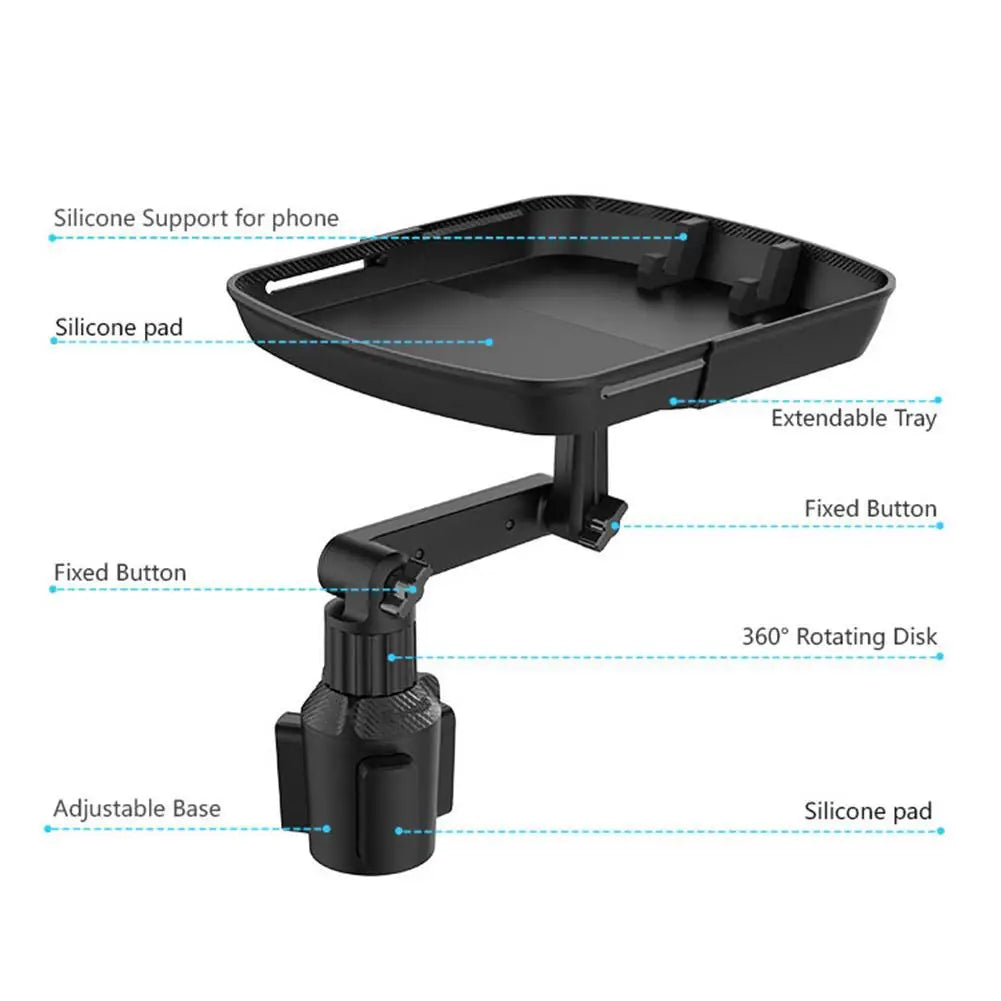 Universal Car Cup Holder Tray