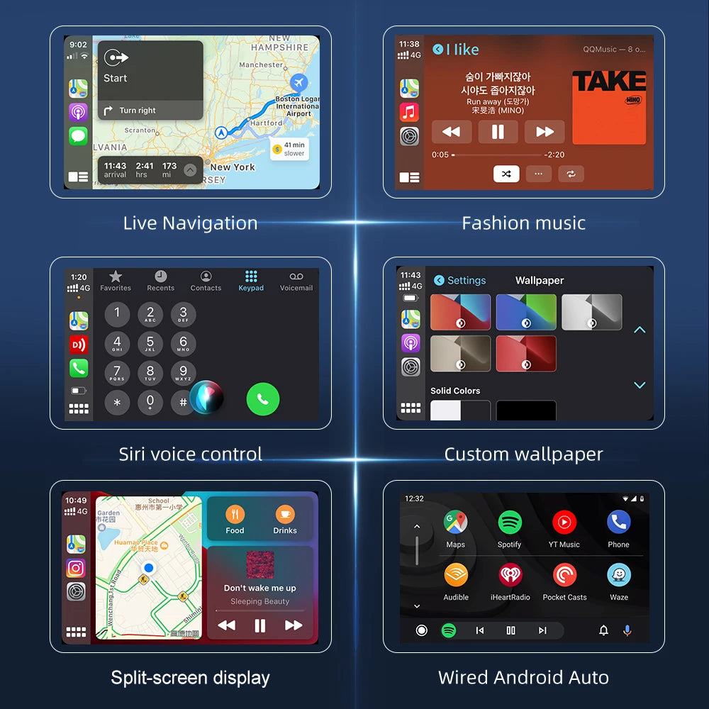 Wireless Android Auto Adapter Mini Ai Box