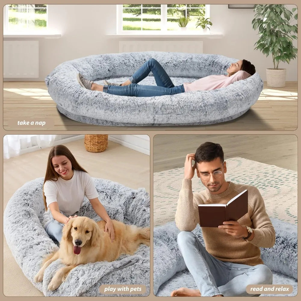 Large Human Dog Bed