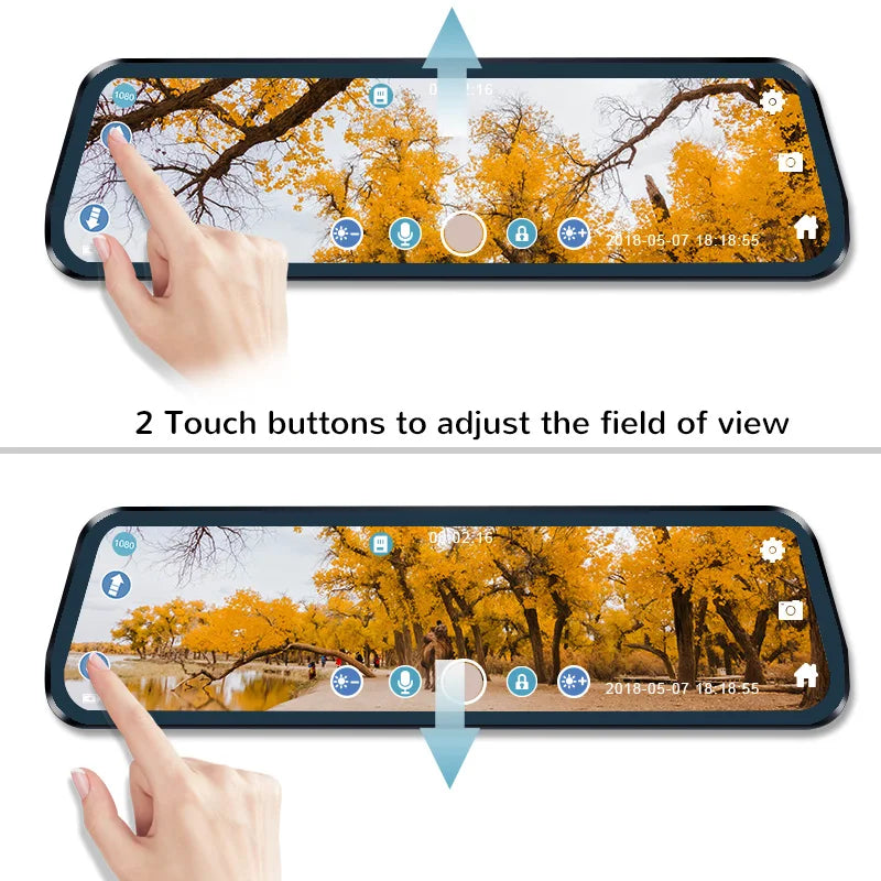 Car Video Recorder Rearview mirror Dash Cam