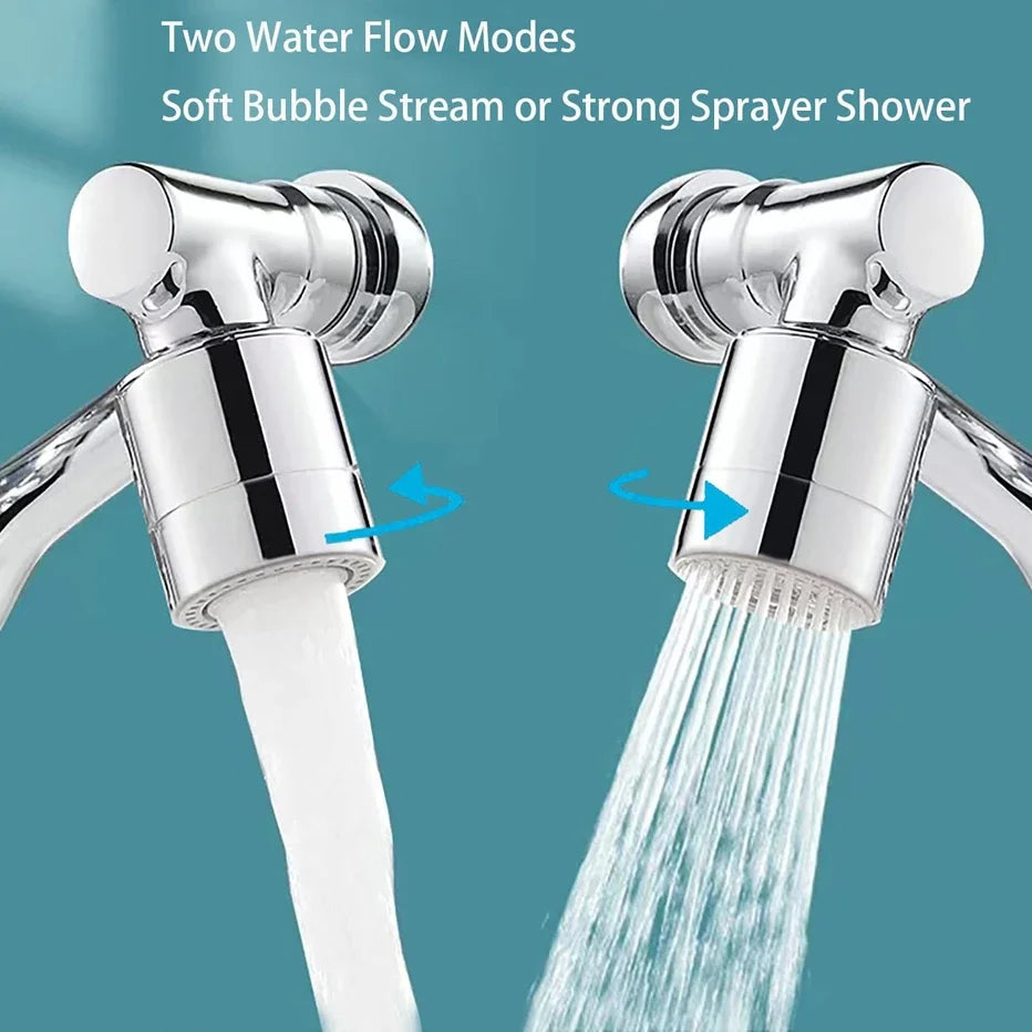 Rotatable Multifunctional Extension Faucet Aerator