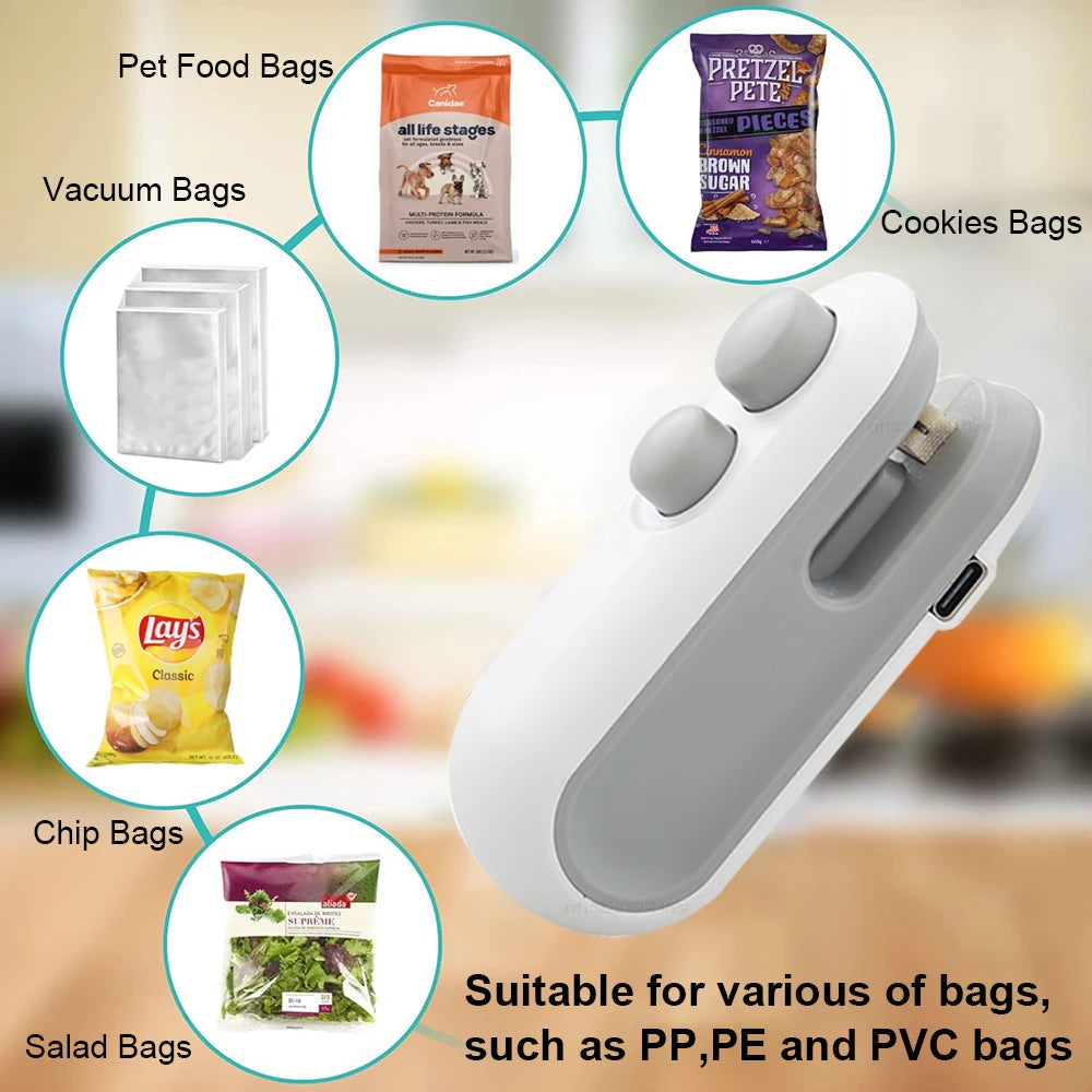 Mini Rechargeable Plastic Bag Sealer