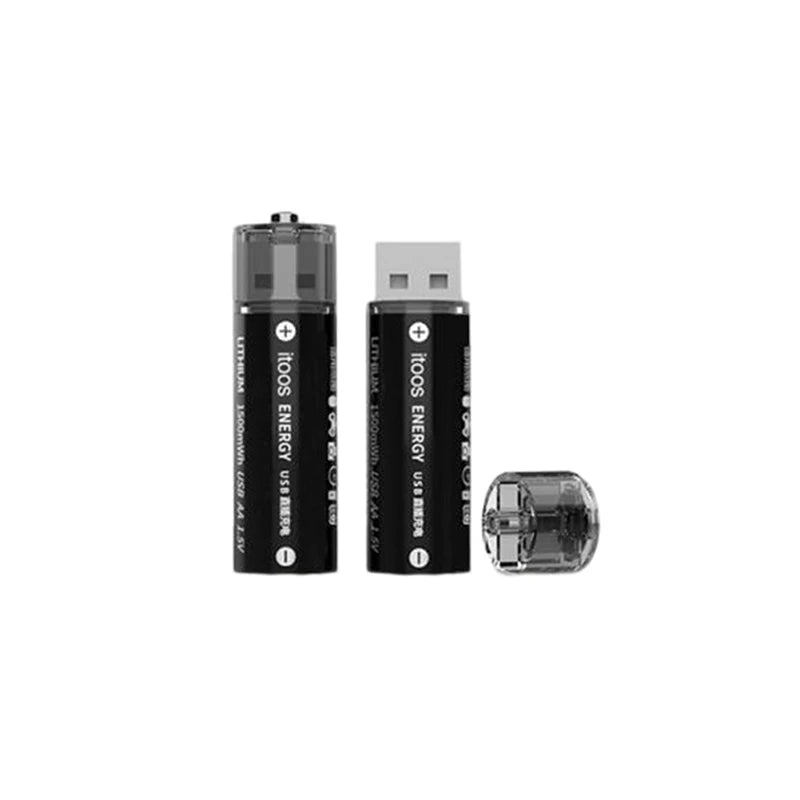 1.5V AA 1500mAh Rechargeable AA Batteries USB
