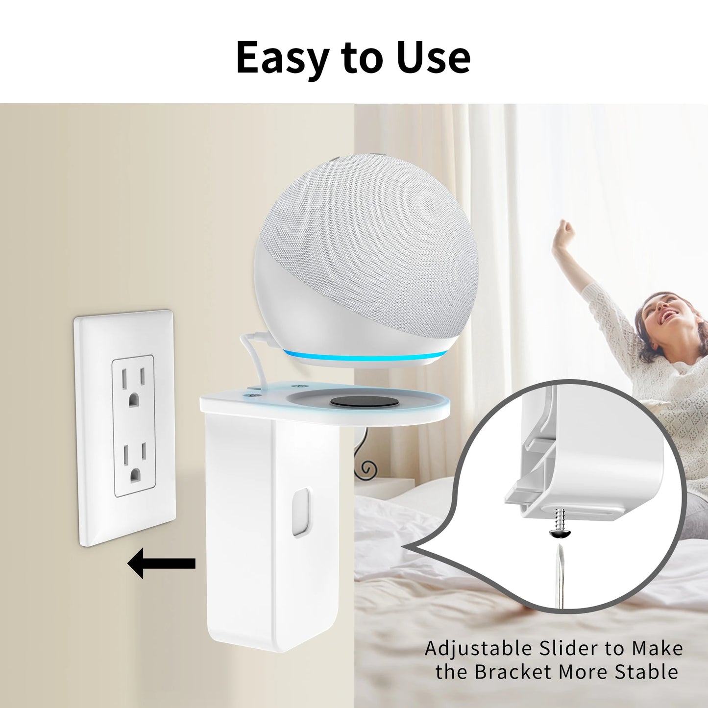 Household Smart Speaker Bracket