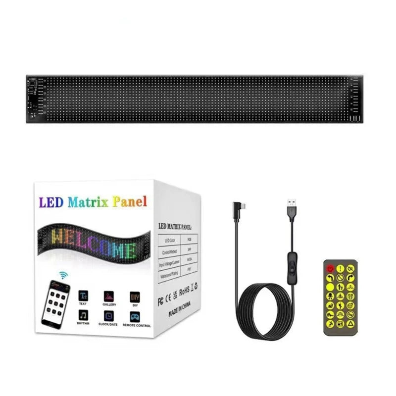 Bright Scrolling Car LED Sign