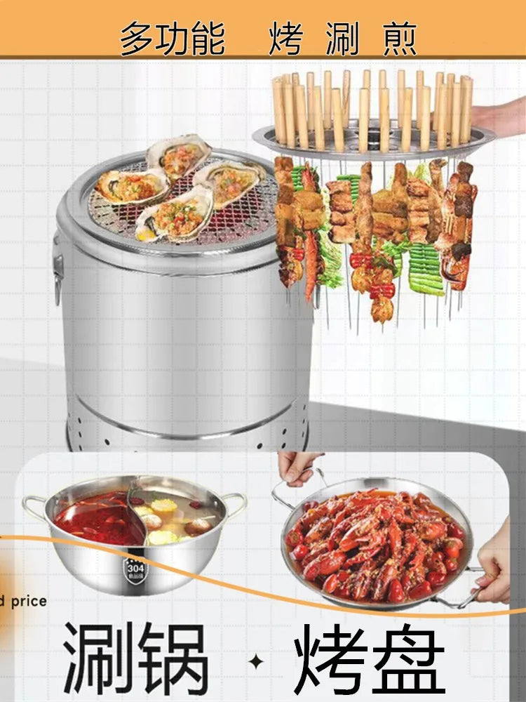 BBQ Smokeless Barbecue Stove