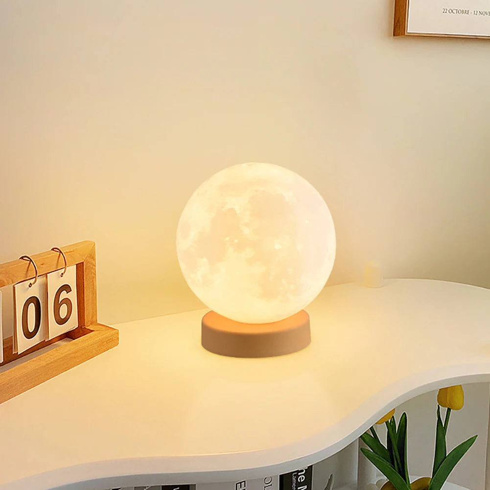 3W Bedroom 3D Moon Night Light