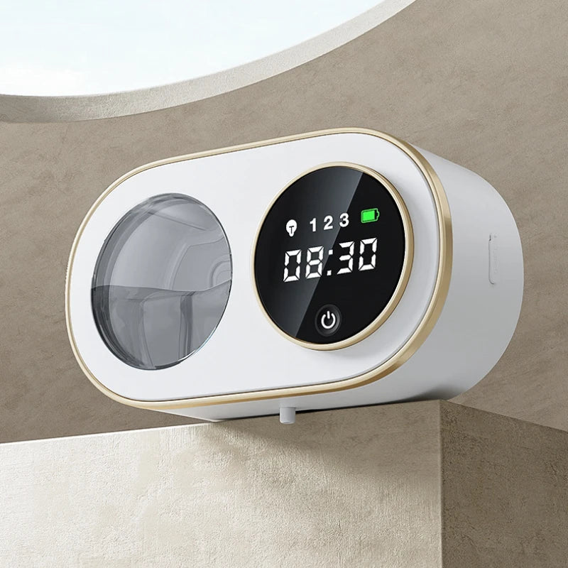 Automatic Soap Dispenser with HD LED Digital Clock