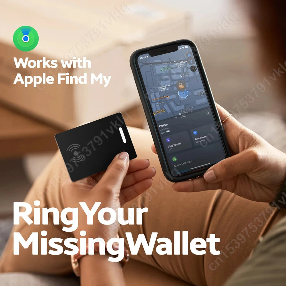 Wireless Charging Wallet Tracker