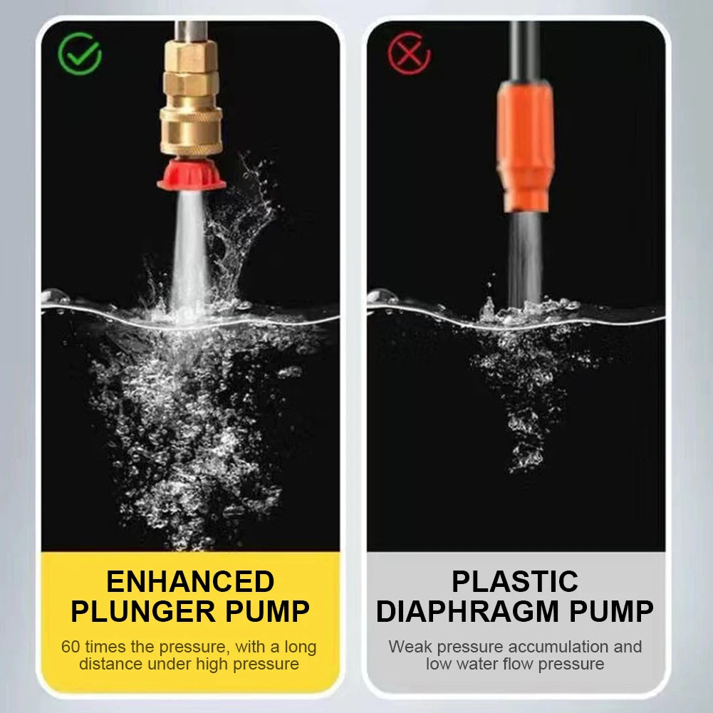 1500W Cordless High Pressure Car Washer Gun