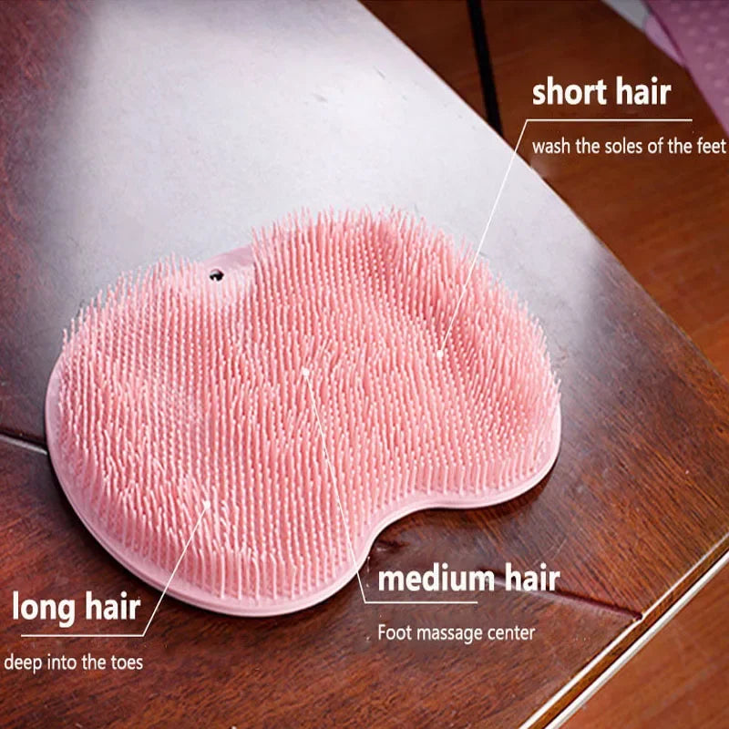 Reusable Shower Back Scraper Cleaning Brush