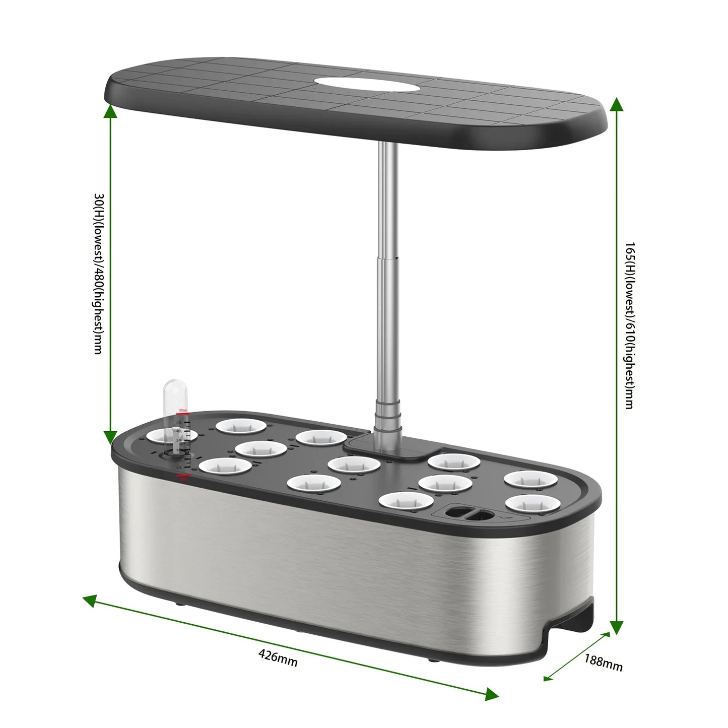 12 Pods Hydroponics Growing System Kits