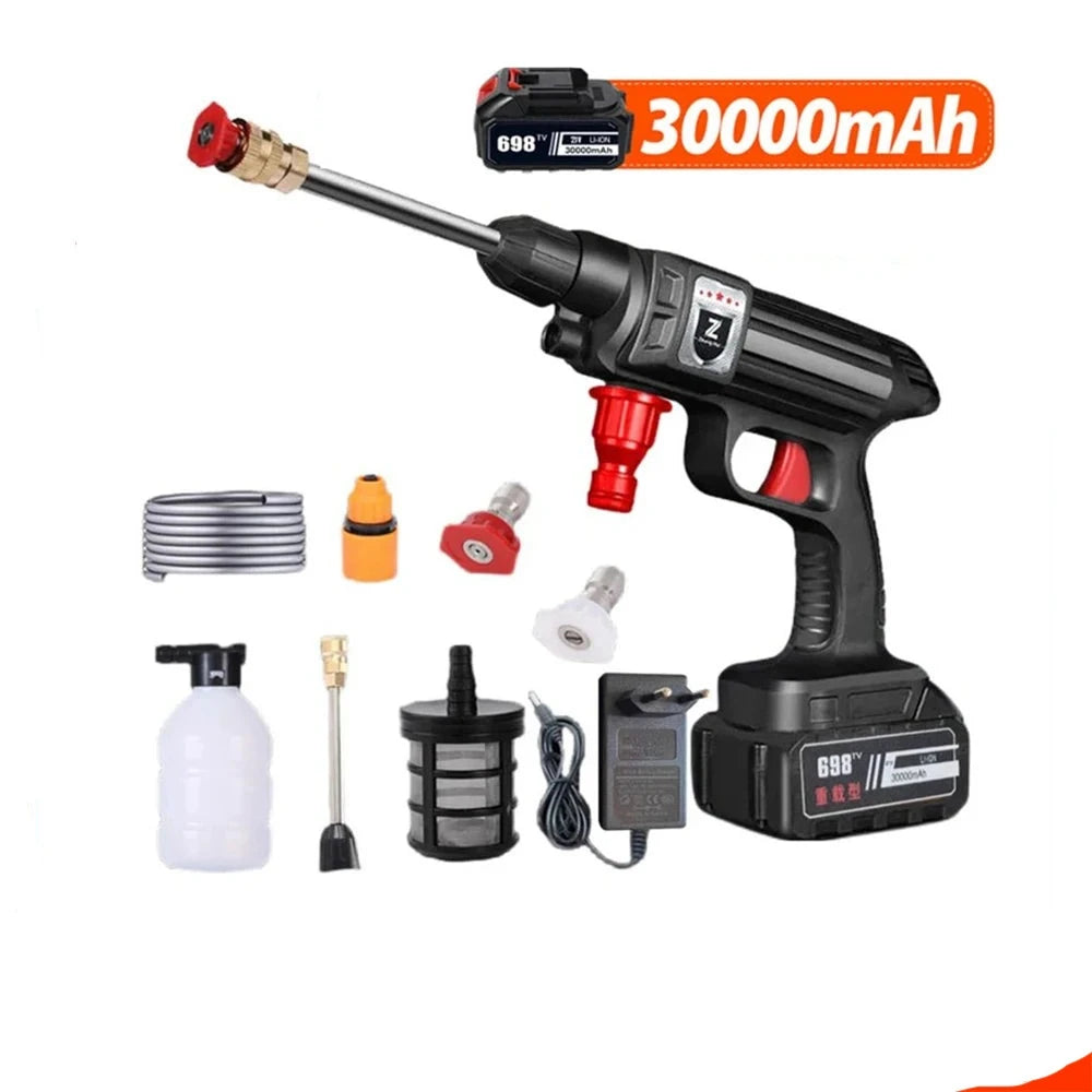 1500W Cordless High Pressure Car Washer Gun