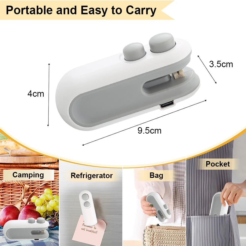 Mini Rechargeable Plastic Bag Sealer