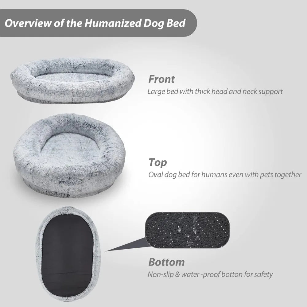 Large Human Dog Bed