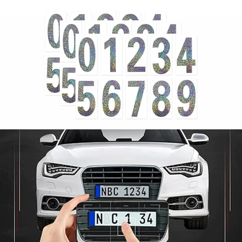 Invisible Nanofilm License Plate Sticker