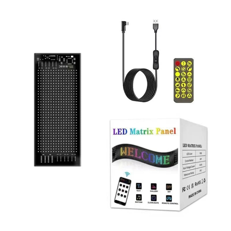 Bright Scrolling Car LED Sign
