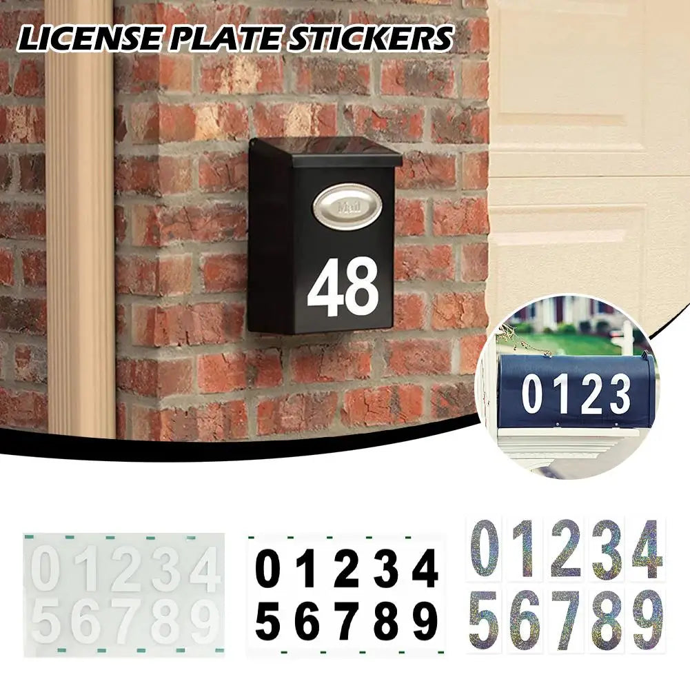 Invisible Nanofilm License Plate Sticker