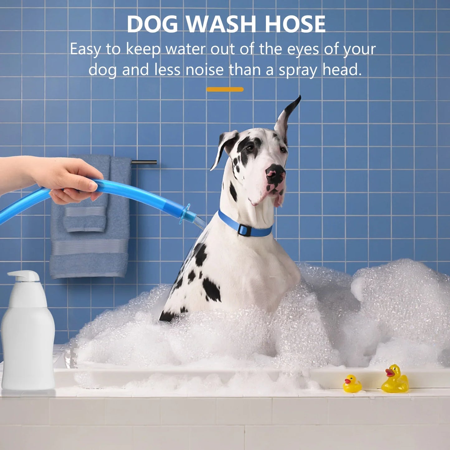 Pet Shower Hose Silicone Connector