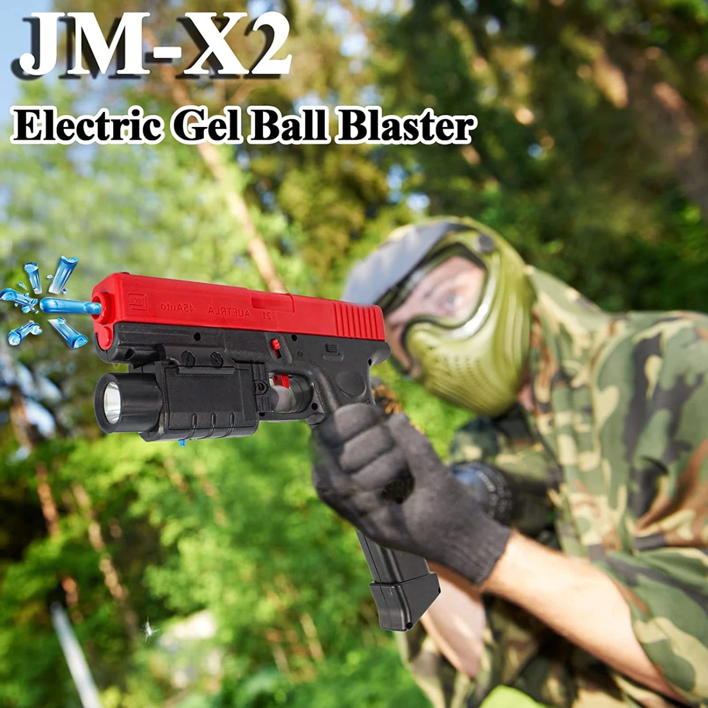 Gel Balls Automatic Shooting Airsoft Pistol Toy