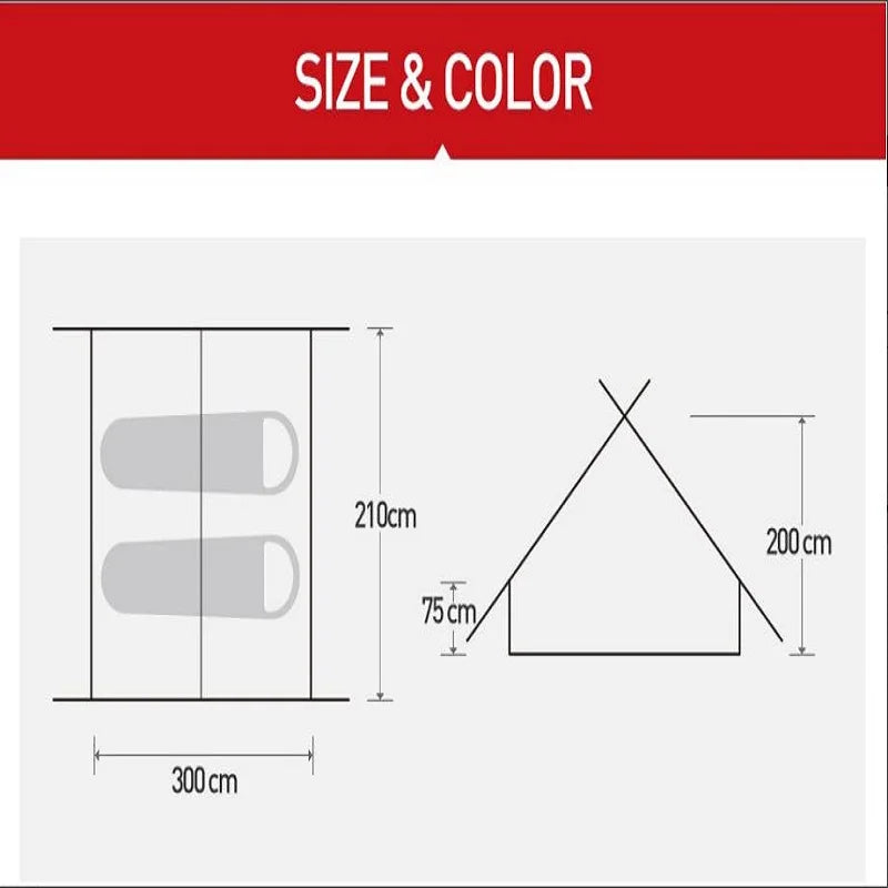 Large Inflatable Camping Tent