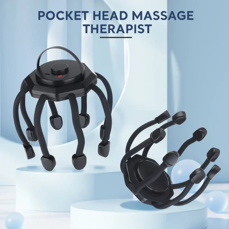 Electric Head Octopus Massager