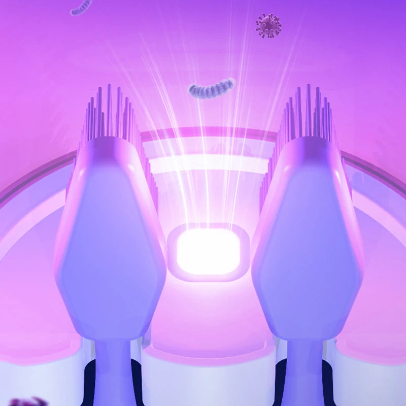 Solar Ultraviolet Toothbrush Holder