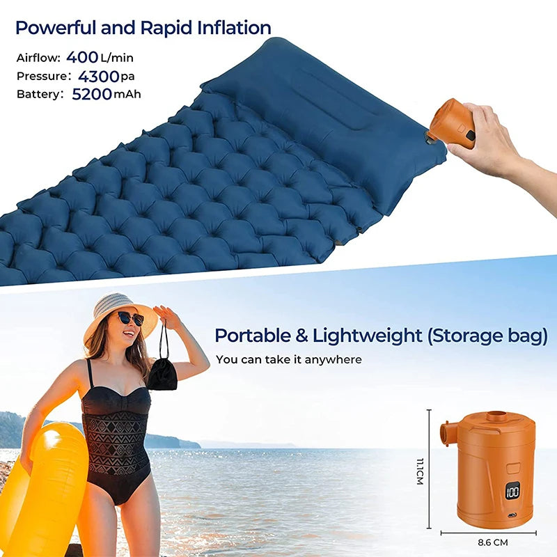 5200mAh Portable Electric Air Pump