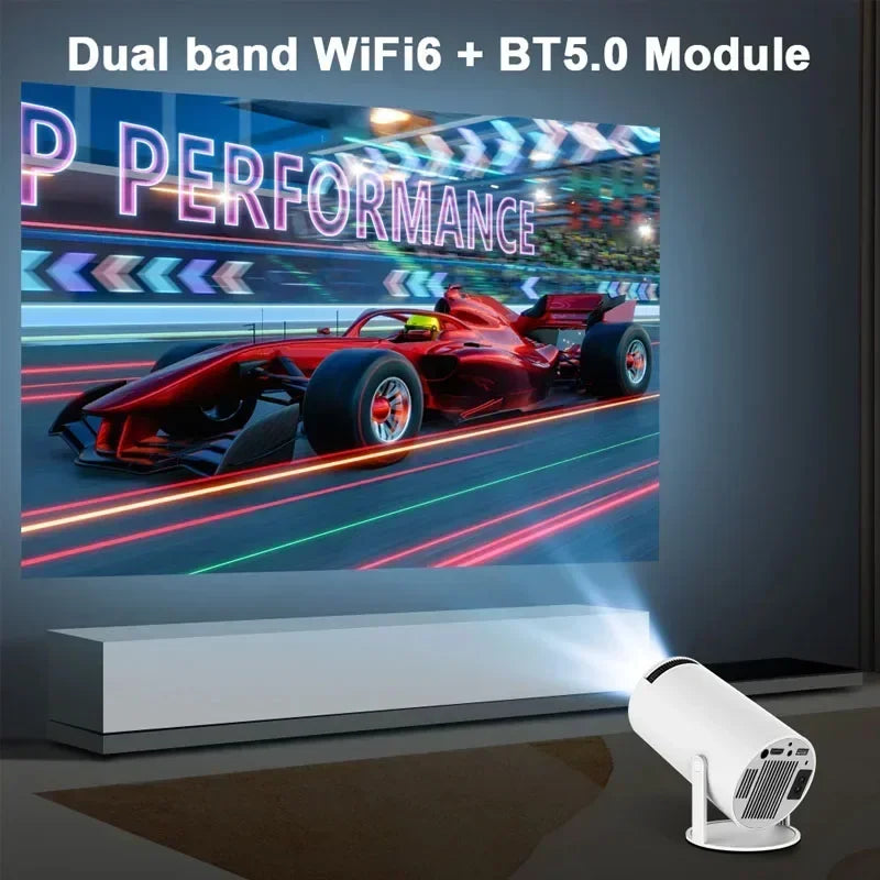 4K Android 11 Dual portable Projetor