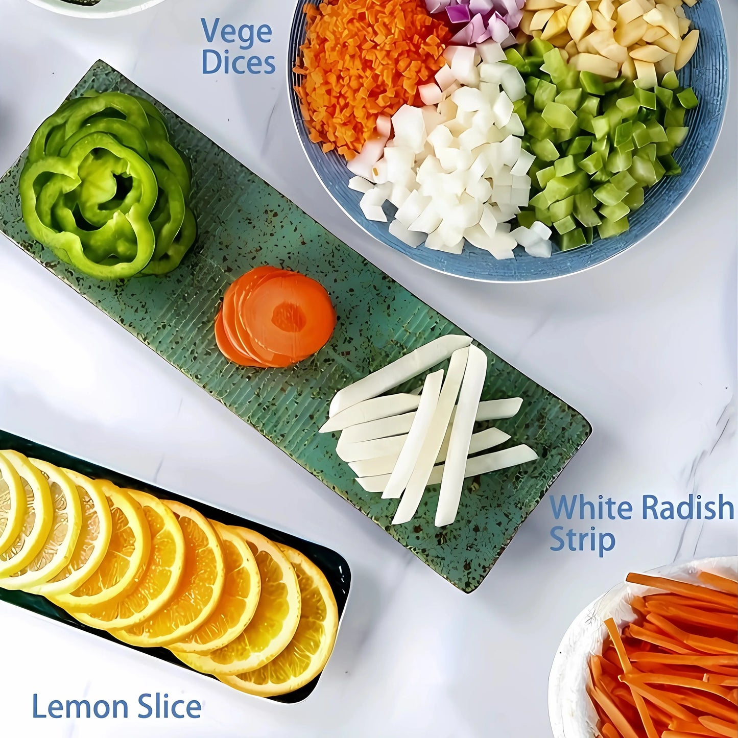 Multifunctional Vegetable and Fruit Slicer and Grater