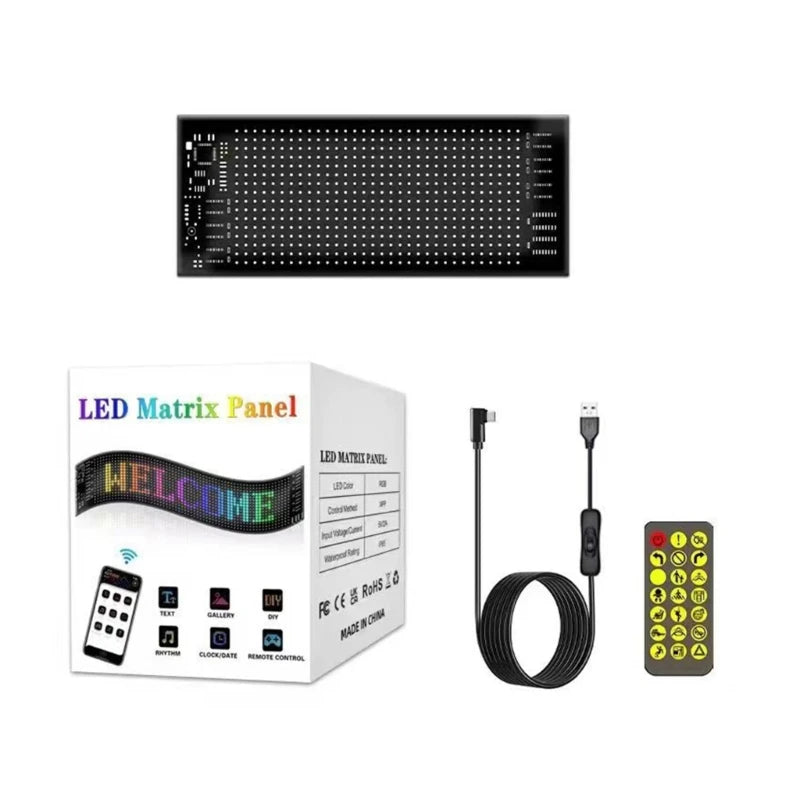 Bright Scrolling Car LED Sign