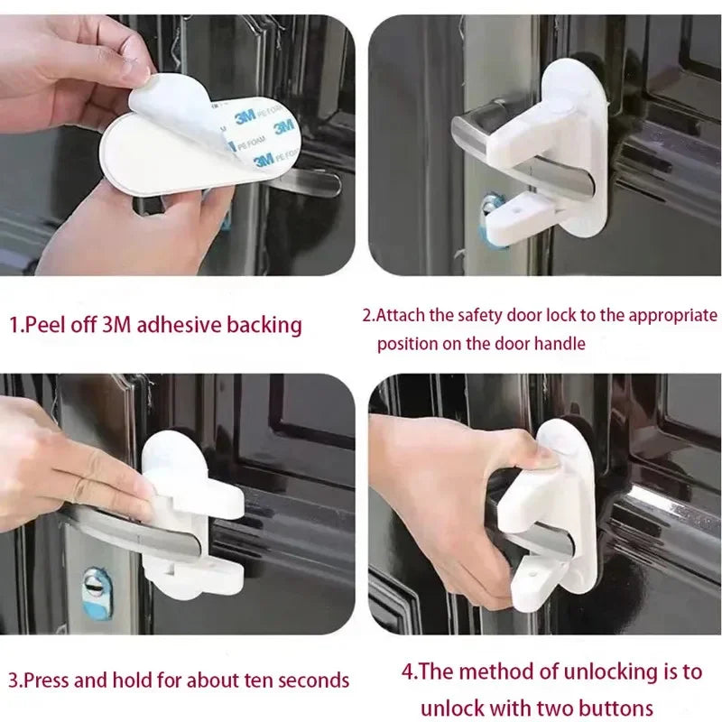 Universal Door Lever Lock