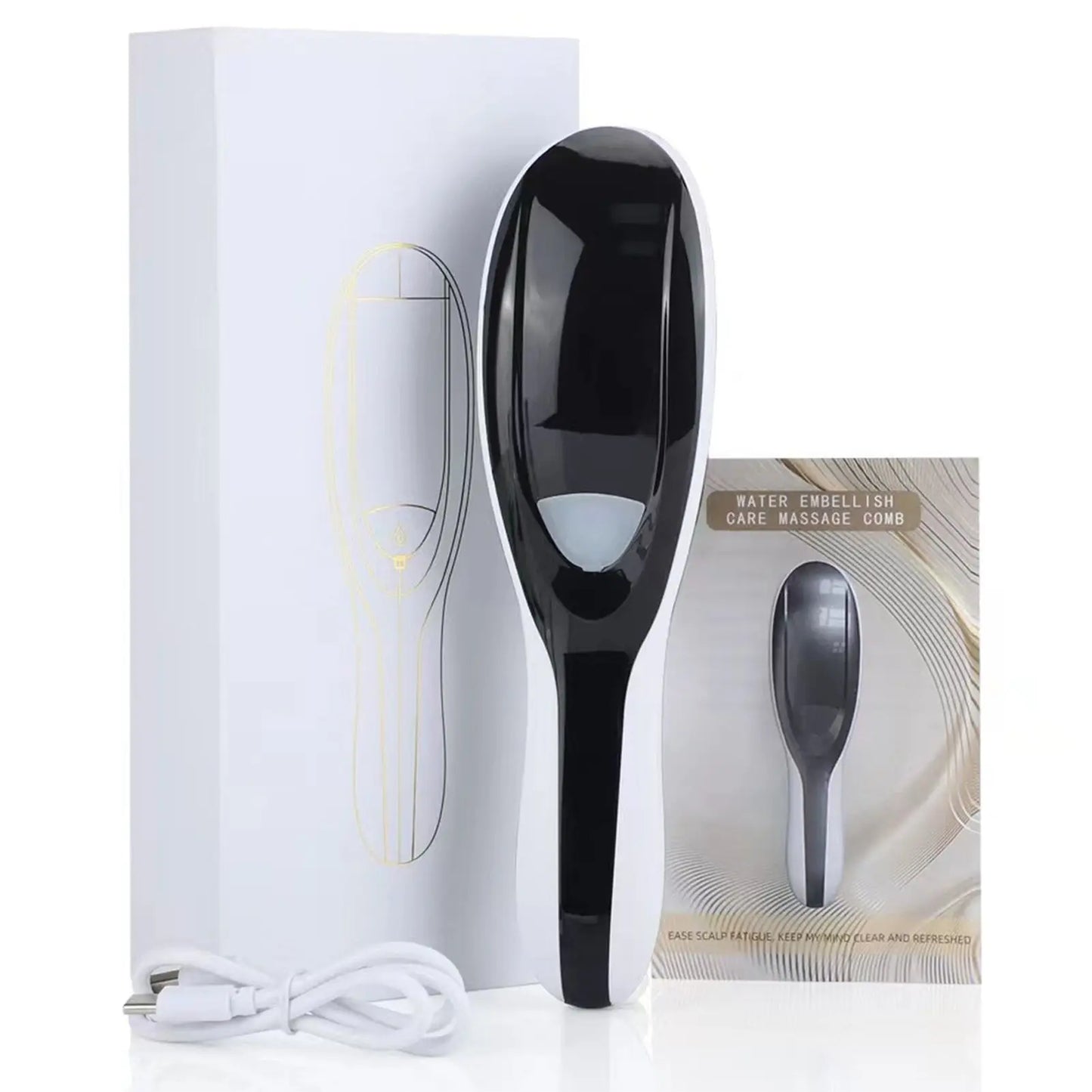 Electric LED Scalp Massage Comb