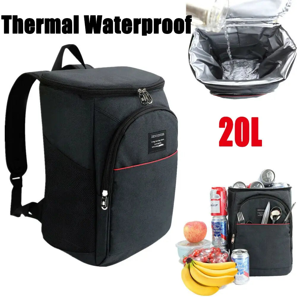 20L Waterproof Thermal Picnic Backpack
