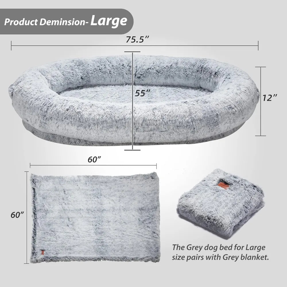 Large Human Dog Bed
