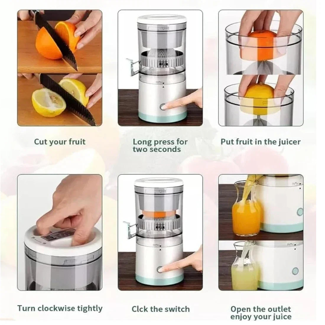 Electric Citrus Fruit Juicer
