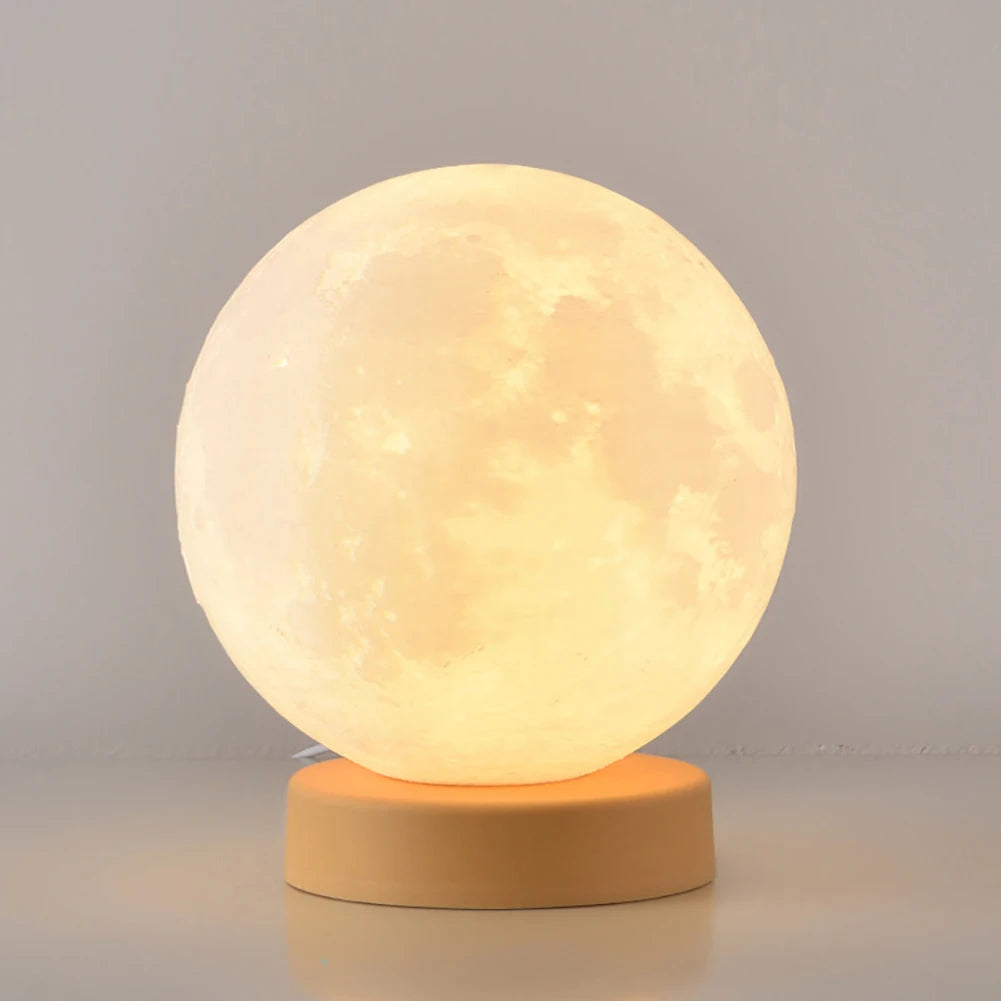 3W Bedroom 3D Moon Night Light