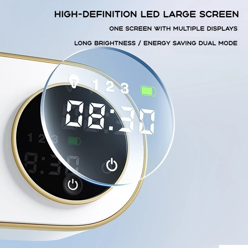 Automatic Soap Dispenser with HD LED Digital Clock