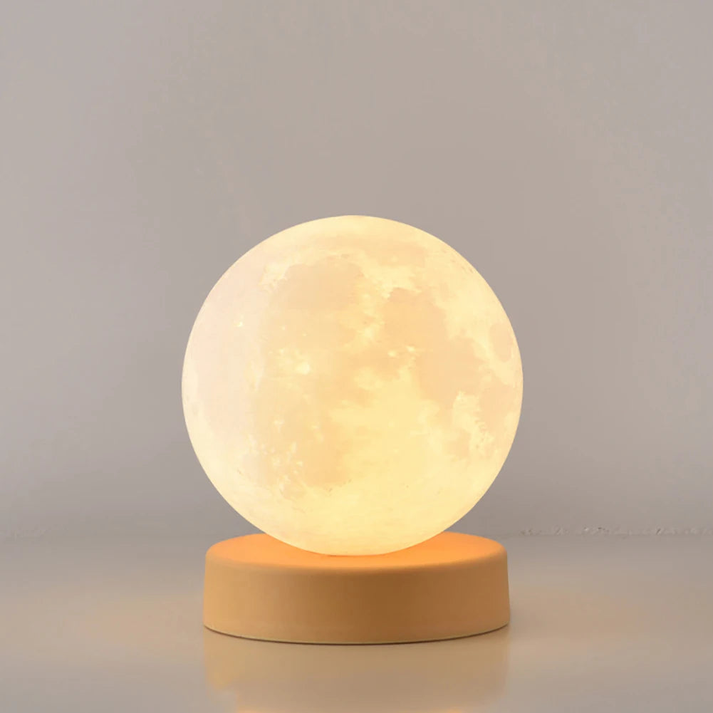 3W Bedroom 3D Moon Night Light