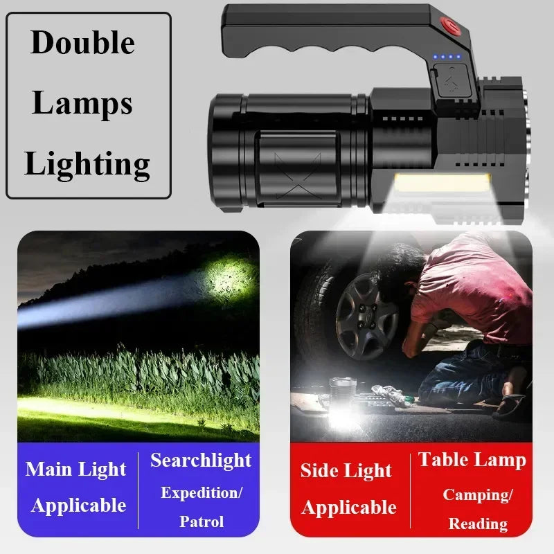 Portable LED Flashlight