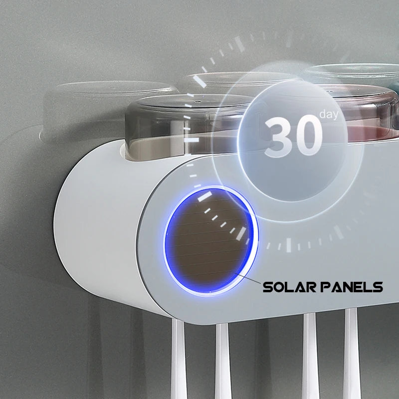 Solar Ultraviolet Toothbrush Holder
