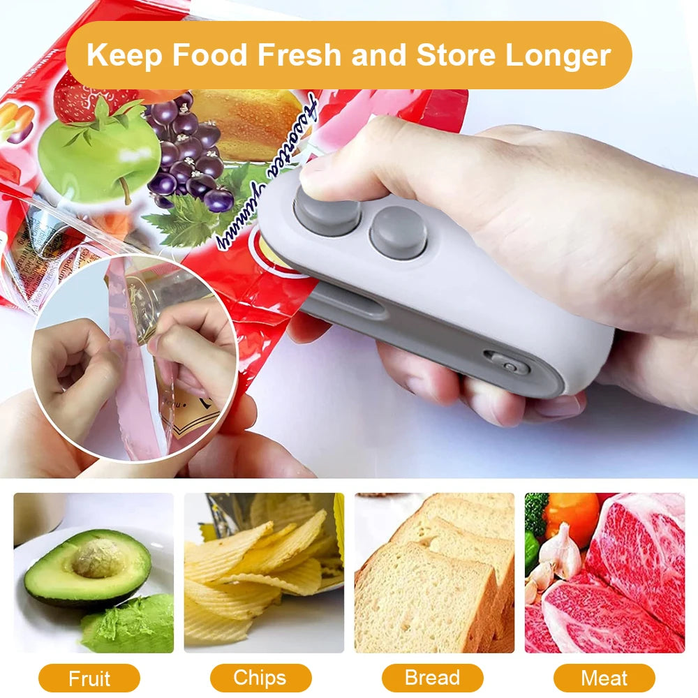 Mini Rechargeable Plastic Bag Sealer