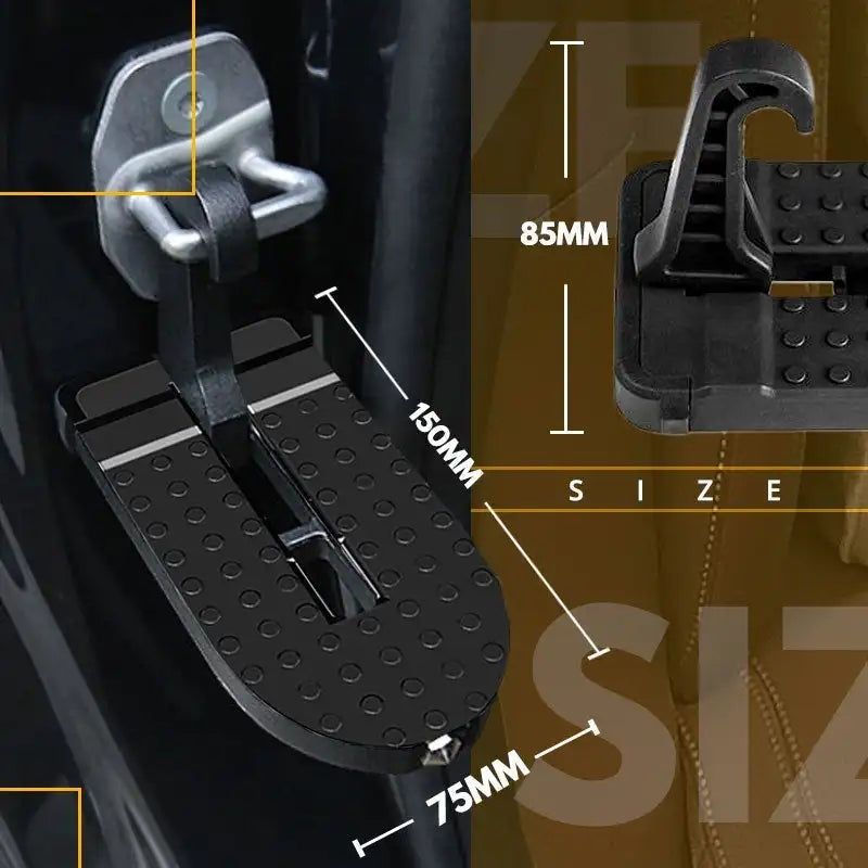 Multifunction Foldable Car Roof Rack Step
