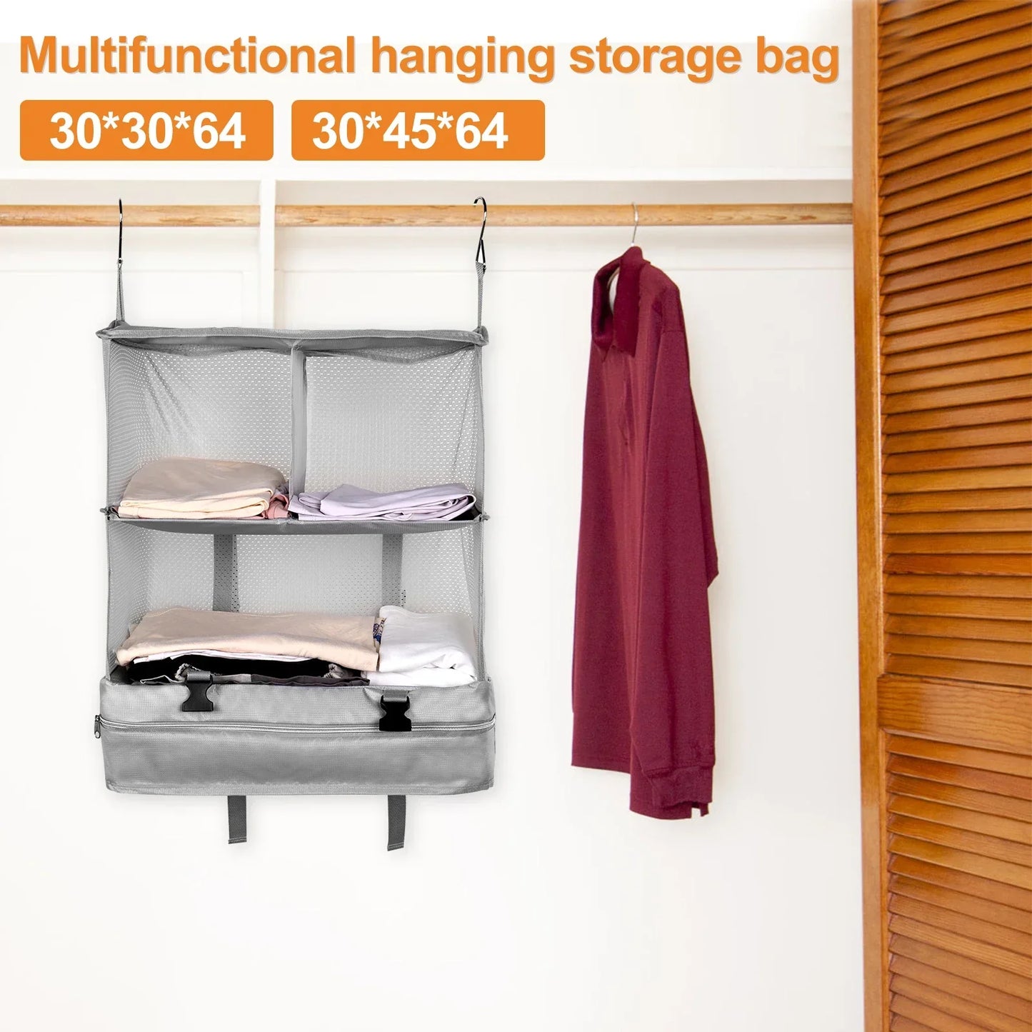 Travel Hanging Luggage Organizer
