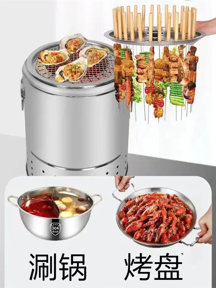 BBQ Smokeless Barbecue Stove